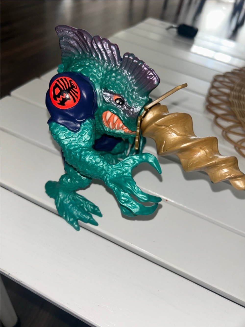 Vintage streetwise shark action figures